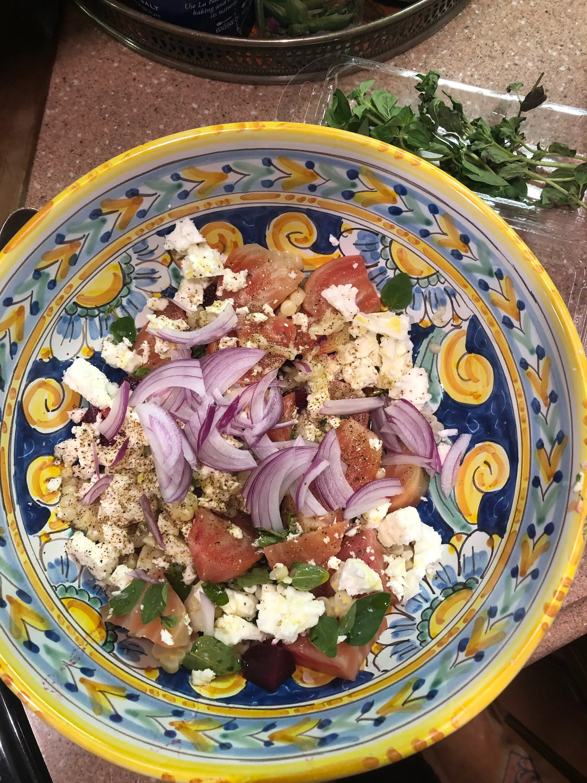 fresh summer salad
