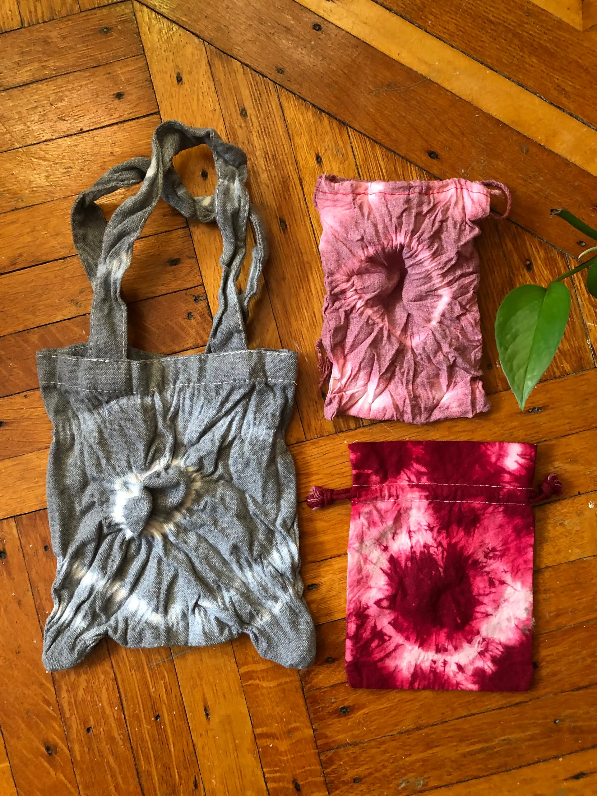 Tiny Tie-Dye Pouches